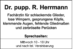 Puppenklinik Renate